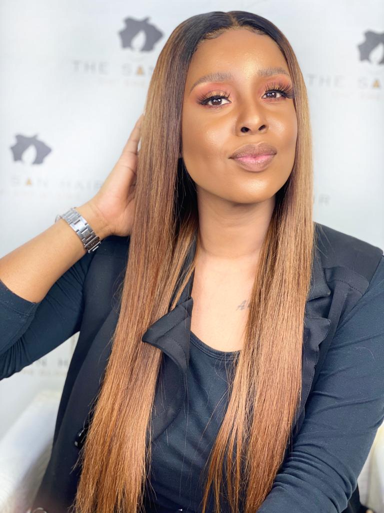 16"-32" Straight Peruvian Wig (4x4) ( With Colour) - Image 3