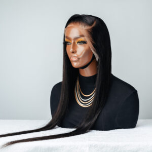 16″-32″ Straight Peruvian Frontal Wig (13×4)