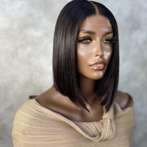 8″-14″ Kim K Double-Drawn Bob Wig (2×6)
