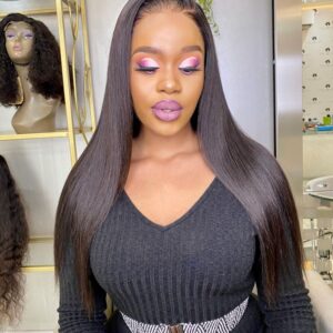 16″-28″ Straight Peruvian HD Wig (5X5)