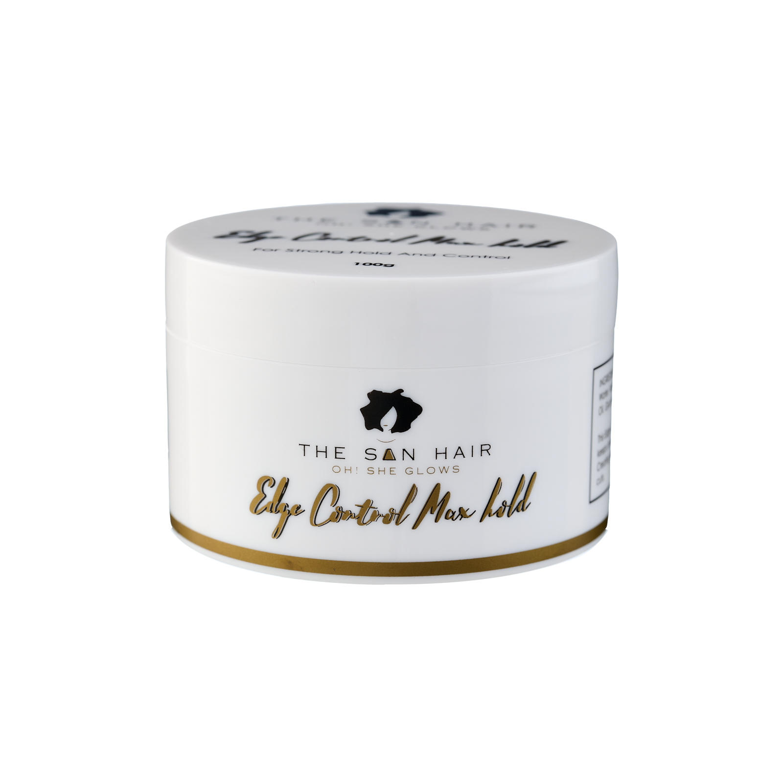 The San Hair- Edge control max hold formulated to lay down edges to smooth and sleek for a polished look. Suitable for braids and locks.