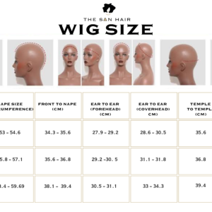 16″-32″ Straight Peruvian Frontal Wig (13×4) (With Colour)