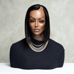 10″ Straight Peruvian U-Part Bob Wig
