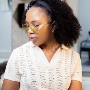 14″ Jerry Curl Headband Wig
