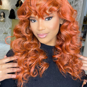 16″ Lori Wig (with Color)