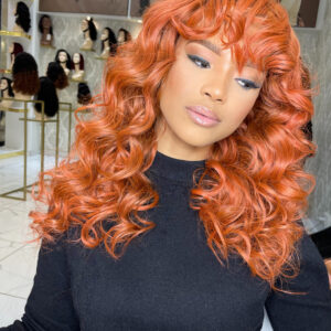 16″ Lori Wig (with Color)