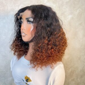 20″-24″ Rose Curl Double Drawn Wig (4×4)
