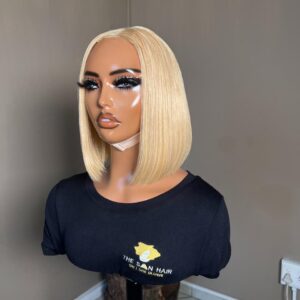 8″ Kim K DD Bob (2×6) Wig (Beach Blonde)