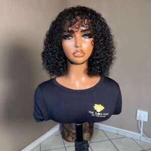 12″ Rose Curl Double Drawn Fringe